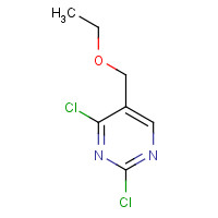 7627-39-6 2,4-dichloro-5-(ethoxymethyl)pyrimidine chemical structure