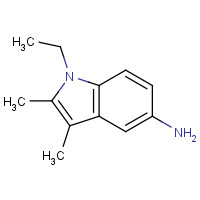 883539-17-1 1-ethyl-2,3-dimethylindol-5-amine chemical structure