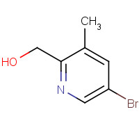 245765-71-3 (5-bromo-3-methylpyridin-2-yl)methanol chemical structure