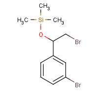 943911-71-5 [2-bromo-1-(3-bromophenyl)ethoxy]-trimethylsilane chemical structure