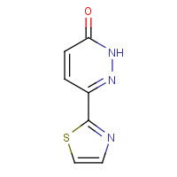 1103508-50-4 3-(1,3-thiazol-2-yl)-1H-pyridazin-6-one chemical structure