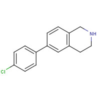 158984-85-1 6-(4-chlorophenyl)-1,2,3,4-tetrahydroisoquinoline chemical structure