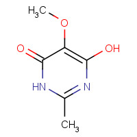 851985-99-4 4-hydroxy-5-methoxy-2-methyl-1H-pyrimidin-6-one chemical structure
