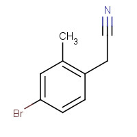 215800-05-8 2-(4-bromo-2-methylphenyl)acetonitrile chemical structure
