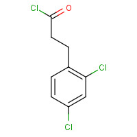 52397-82-7 3-(2,4-dichlorophenyl)propanoyl chloride chemical structure
