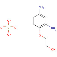 80997-82-6 2-(2,4-diaminophenoxy)ethanol;sulfuric acid chemical structure