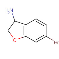 944709-63-1 6-bromo-2,3-dihydro-1-benzofuran-3-amine chemical structure