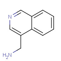 58123-56-1 isoquinolin-4-ylmethanamine chemical structure