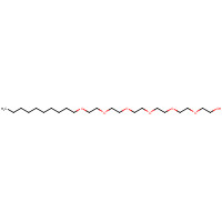 5168-89-8 2-[2-[2-[2-[2-(2-decoxyethoxy)ethoxy]ethoxy]ethoxy]ethoxy]ethanol chemical structure