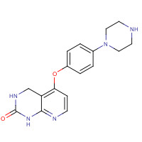 1265636-22-3 5-(4-piperazin-1-ylphenoxy)-3,4-dihydro-1H-pyrido[2,3-d]pyrimidin-2-one chemical structure
