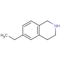 404576-43-8 6-ethyl-1,2,3,4-tetrahydroisoquinoline chemical structure