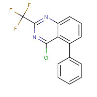 1272356-72-5 4-chloro-5-phenyl-2-(trifluoromethyl)quinazoline chemical structure