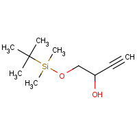 168065-22-3 1-[tert-butyl(dimethyl)silyl]oxybut-3-yn-2-ol chemical structure