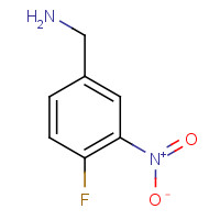 771581-73-8 (4-fluoro-3-nitrophenyl)methanamine chemical structure