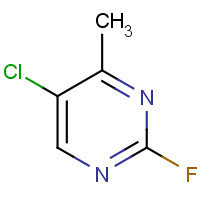 99429-16-0 5-chloro-2-fluoro-4-methylpyrimidine chemical structure