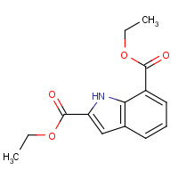 1025932-71-1 diethyl 1H-indole-2,7-dicarboxylate chemical structure