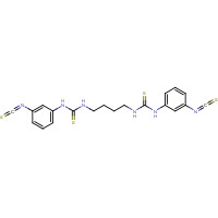 711019-86-2 1-(3-isothiocyanatophenyl)-3-[4-[(3-isothiocyanatophenyl)carbamothioylamino]butyl]thiourea chemical structure
