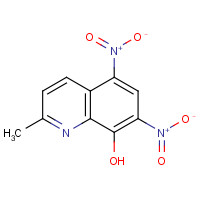 38543-75-8 2-methyl-5,7-dinitroquinolin-8-ol chemical structure