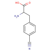 22888-47-7 2-amino-3-(4-cyanophenyl)propanoic acid chemical structure