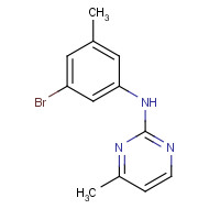 1312535-22-0 N-(3-bromo-5-methylphenyl)-4-methylpyrimidin-2-amine chemical structure