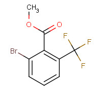 1214324-11-4 methyl 2-bromo-6-(trifluoromethyl)benzoate chemical structure