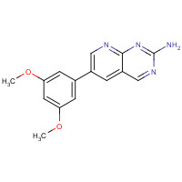 1538605-11-6 6-(3,5-dimethoxyphenyl)pyrido[2,3-d]pyrimidin-2-amine chemical structure