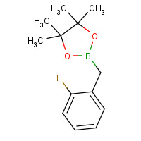 517920-60-4 2-[(2-fluorophenyl)methyl]-4,4,5,5-tetramethyl-1,3,2-dioxaborolane chemical structure