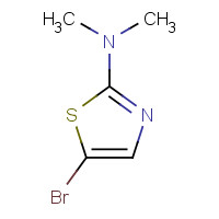 66571-60-6 5-bromo-N,N-dimethyl-1,3-thiazol-2-amine chemical structure