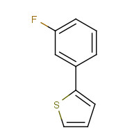 58861-49-7 2-(3-fluorophenyl)thiophene chemical structure