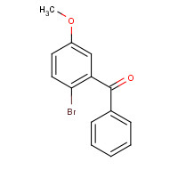 60080-98-0 (2-bromo-5-methoxyphenyl)-phenylmethanone chemical structure