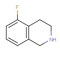 406923-64-6 5-fluoro-1,2,3,4-tetrahydroisoquinoline chemical structure