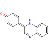 33707-91-4 4-(1H-quinoxalin-2-ylidene)cyclohexa-2,5-dien-1-one chemical structure