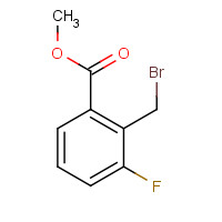 142314-72-5 methyl 2-(bromomethyl)-3-fluorobenzoate chemical structure