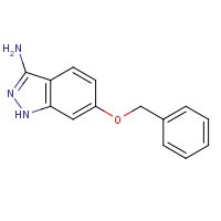 1167056-55-4 6-phenylmethoxy-1H-indazol-3-amine chemical structure