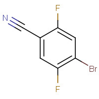 133541-45-4 4-bromo-2,5-difluorobenzonitrile chemical structure