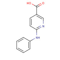 13426-16-9 6-anilinopyridine-3-carboxylic acid chemical structure