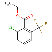 1214346-36-7 ethyl 2-chloro-6-(trifluoromethyl)benzoate chemical structure
