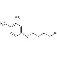 23617-97-2 4-(4-bromobutoxy)-1,2-dimethylbenzene chemical structure