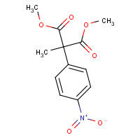 131675-32-6 dimethyl 2-methyl-2-(4-nitrophenyl)propanedioate chemical structure