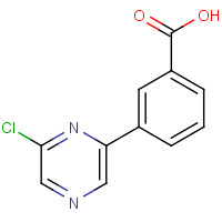 936138-14-6 3-(6-chloropyrazin-2-yl)benzoic acid chemical structure