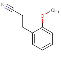 145851-06-5 3-(2-methoxyphenyl)propanenitrile chemical structure