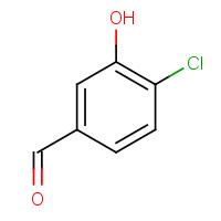 56962-12-0 4-chloro-3-hydroxybenzaldehyde chemical structure