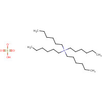 32503-34-7 hydrogen sulfate;tetrahexylazanium chemical structure