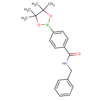 1073353-57-7 N-benzyl-4-(4,4,5,5-tetramethyl-1,3,2-dioxaborolan-2-yl)benzamide chemical structure