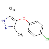 562817-22-5 4-(4-chlorophenoxy)-3,5-dimethyl-1H-pyrazole chemical structure