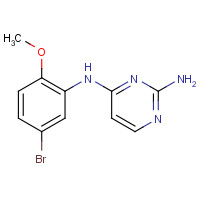 1202770-66-8 4-N-(5-bromo-2-methoxyphenyl)pyrimidine-2,4-diamine chemical structure