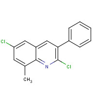 1031928-00-3 2,6-dichloro-8-methyl-3-phenylquinoline chemical structure