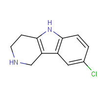 19685-84-8 8-chloro-2,3,4,5-tetrahydro-1H-pyrido[4,3-b]indole chemical structure