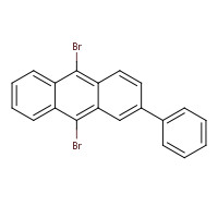 929103-26-4 9,10-dibromo-2-phenylanthracene chemical structure