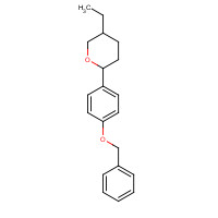 879544-20-4 5-ethyl-2-(4-phenylmethoxyphenyl)oxane chemical structure